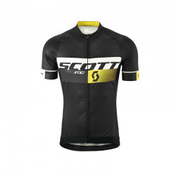 SCOTT KOSZULKA ROWEROWA MODEL 2014/2015 BLACK-YELLOW