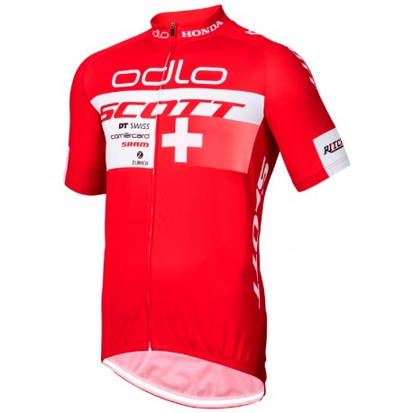 SCOTT ODLO KOSZULKA ROWEROWA MODEL 2015 RED