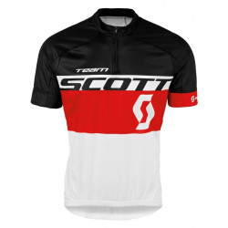 SCOTT KOSZULKA ROWEROWA MODEL 2015/2016 BLACK-RED-WHITE
