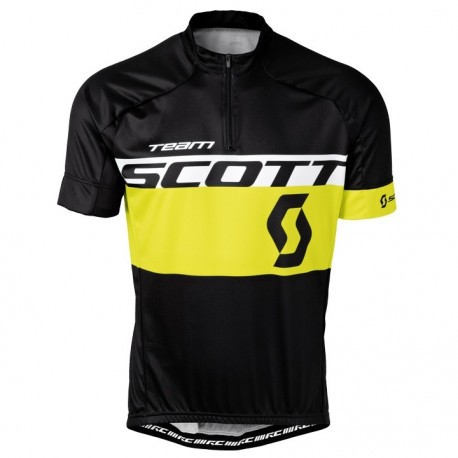 SCOTT KOSZULKA ROWEROWA MODEL 2016 BLACK-YELLOW