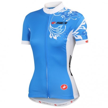 DAMSKA KOSZULKA ROWEROWY CASTELLI 2016 BLUE