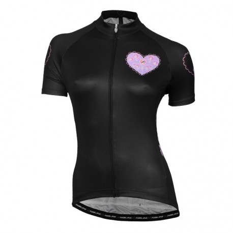 DAMSKA KOSZULKA ROWEROWA NALINI 2016 BLACK