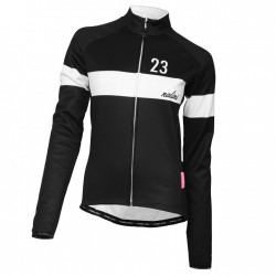 DAMSKA BLUZA ROWEROWA NALINI 2016 BLACK-WHITE