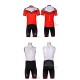 PROFESJONALNY LETNI KOMPLET ROWEROWY NALINI MODEL 2011 RED
