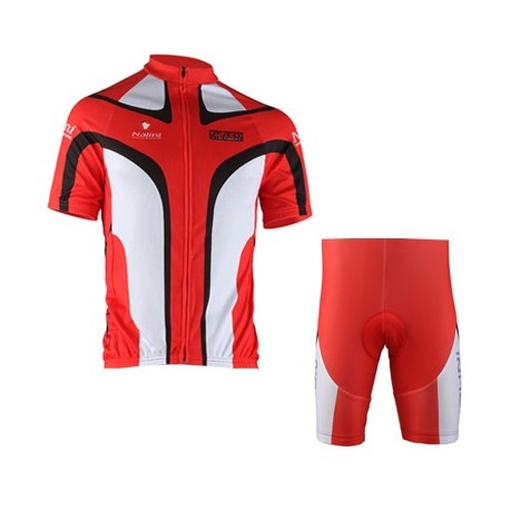 PROFESJONALNY LETNI KOMPLET ROWEROWY NALINI MODEL 2011 RED Z SZELKAMI