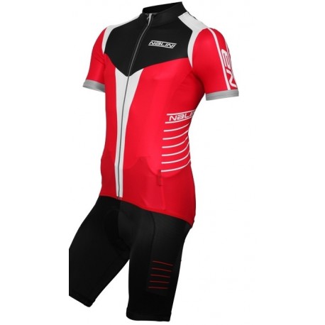 PROFESJONALNY LETNI KOMPLET ROWEROWY NALINI MODEL 2011 WHITE Z SZELKAMI