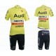AUDI LETNI KOMPLET ROWEROWY MODEL 2015 YELLOW