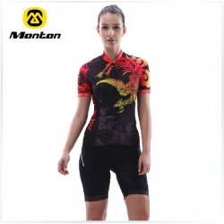 MONTON DAMSKI LETNI KOMPLET ROWEROWY 2013/2014 DRAGON
