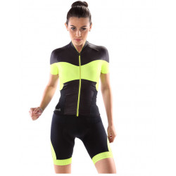MONTON DAMSKI LETNI KOMPLET ROWEROWY 2016 BLACK-YELLOW