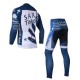 PROFESJONALNY DŁUGI KOMPLET ROWEROWY SAXO BANK 2013 BLUE