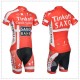 SAXO BANK LETNI KOMPLET ROWEROWY 2014 RED