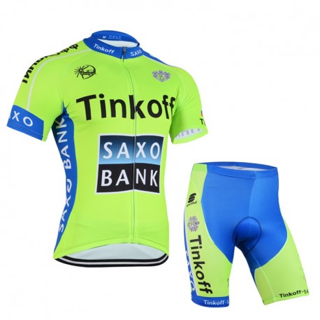 SAXO BANK LETNI KOMPLET ROWEROWY 2015 GREEN