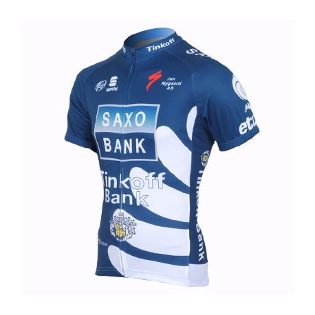SAXO BANK KOSZULKA ROWEROWA MODEL 2012/2013