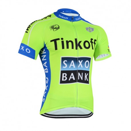 SAXO BANK KOSZULKA ROWEROWA MODEL 2014