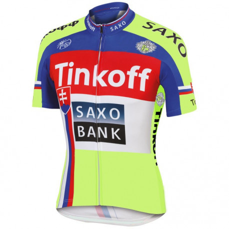 SAXO BANK KOSZULKA ROWEROWA MODEL 2015/2016