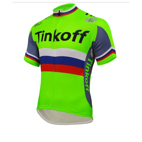 TINKOFF KOSZULKA ROWEROWA MODEL 2015/2016 GREEN