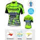 SAXO BANK KOSZULKA ROWEROWA MODEL 2016 FLUO GREEN