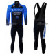 PROFESJONALNY DŁUGI KOMPLET ROWEROWY GIANT 2010/2011 BLUE-BLACK
