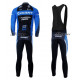 PROFESJONALNY DŁUGI KOMPLET ROWEROWY GIANT 2010/2011 BLUE-BLACK