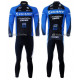 PROFESJONALNY DŁUGI KOMPLET ROWEROWY GIANT 2010/2011 BLUE-BLACK