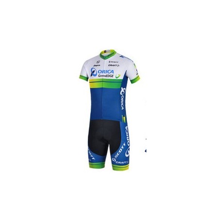 GREEN EDGE PROFESJONALNY LETNI KOMBINEZON ROWEROWY 2015