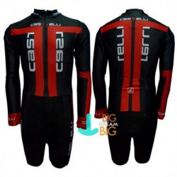 CASTELLI PROFESJONALNY JESIENNO-WIOSENNY KOMBINEZON ROWEROWY 2012