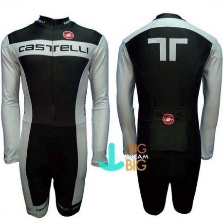 CASTELLI PROFESJONALNY JESIENNO-WIOSENNY KOMBINEZON ROWEROWY 2013