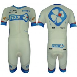 FDJ PROFESJONALNY LETNI KOMBINEZON ROWEROWY 2013