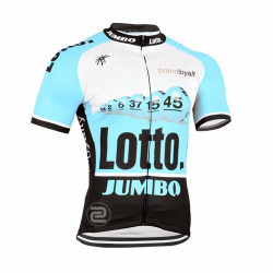 LOTTO PROFESJONALNA KOSZULKA ROWEROWA 2015/16 BLUE