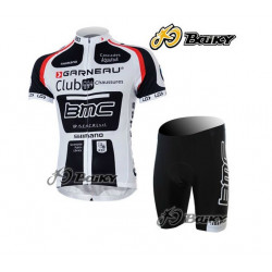 PROFESJONALNY LETNI KOMPLET ROWEROWY BMC MODEL 2011  BLACK-WHITE