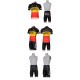 PROFESJONALNY LETNI KOMPLET ROWEROWY BMC MODEL 2012 BLACK-YELLOW-RED