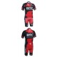 PROFESJONALNY LETNI KOMPLET ROWEROWY BMC MODEL 2013 RED-BLACK