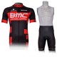 PROFESJONALNY LETNI KOMPLET ROWEROWY BMC MODEL 2012 BLACK-RED