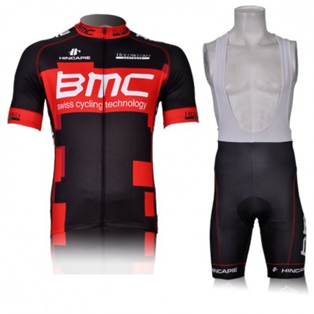 PROFESJONALNY LETNI KOMPLET ROWEROWY BMC MODEL 2012 BLACK-RED