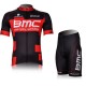 PROFESJONALNY LETNI KOMPLET ROWEROWY BMC MODEL 2012 BLACK-RED
