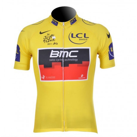 BMC PROFESJONALNA KOSZULKA ROWEROWA 2013 YELLOW